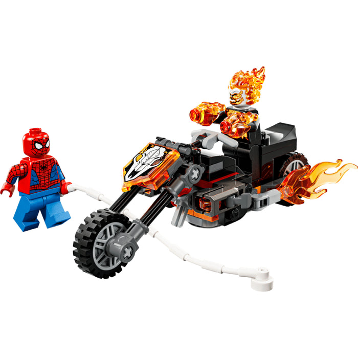 Lego Marvel - Omul Paianjen vs Calaretul fantoma pe motocicleta (76335)