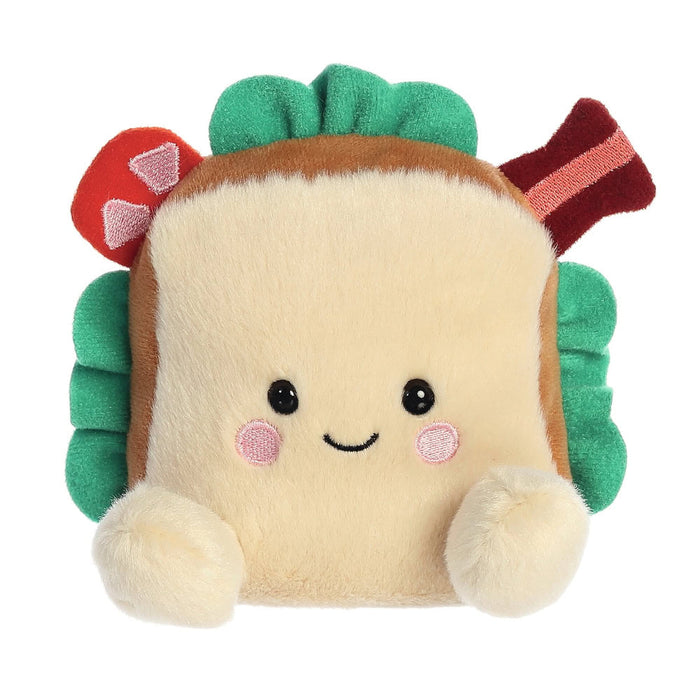 Jucarie de plus de tinut in palma Aurora Palm Pals - Sandwich, 13 cm