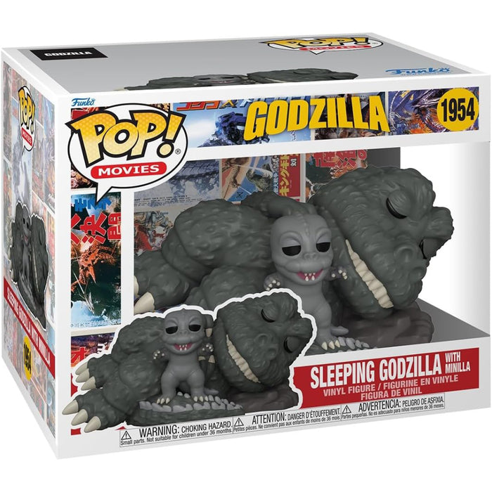 Figurina Funko POP! Movies Super Sized Godzilla - Sleeping Godzilla with Minilla 15 cm
