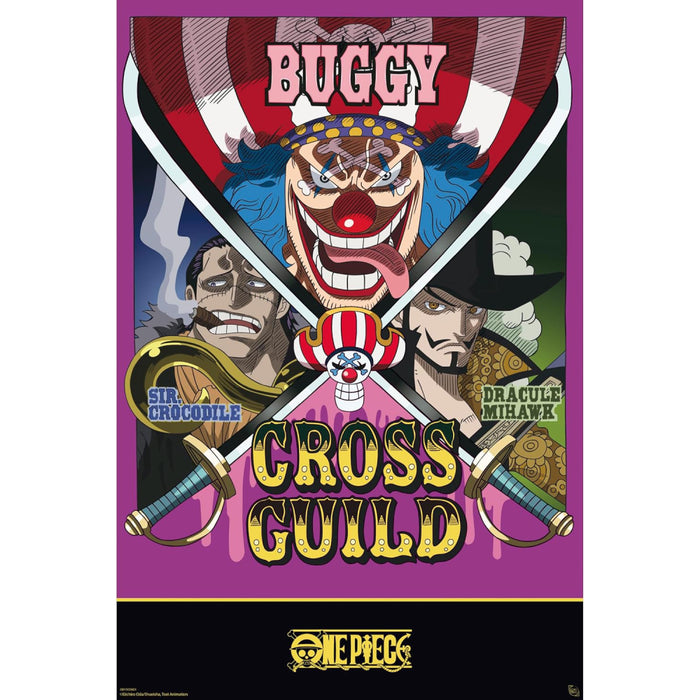 Poster Maxi One Piece - 91.5x61 - Cross Guild