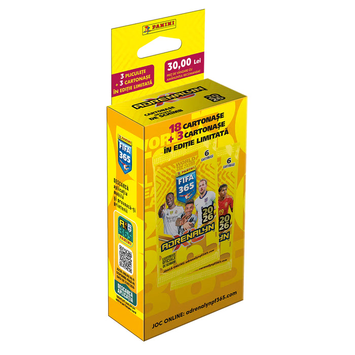 Set de carti Panini FIFA 365 Adrenalyn XL 2026 - Ecoblister