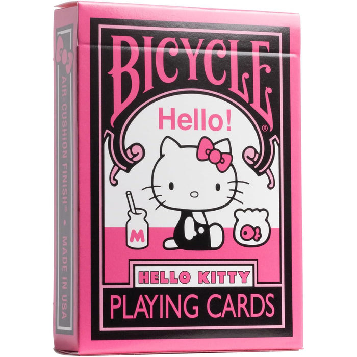 Carti de joc Bicycle - Hello Kitty Black Pink