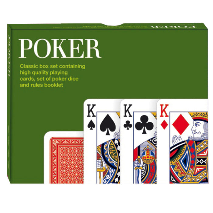 Set carti de joc si zaruri Poker - Piatnik