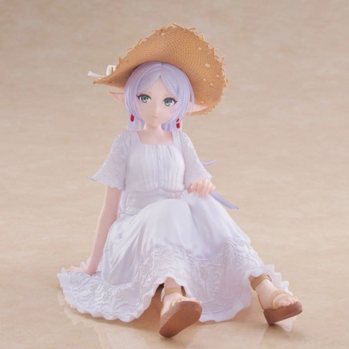 Figurina Frieren Beyond Journey's End PVC Desktop Cute Figure - Frieren Summer Dress Ver. 13 cm