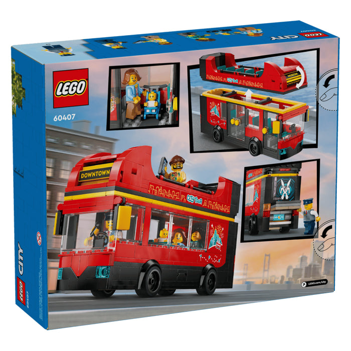 Lego City - Autobuz turistic rosu cu etaj 60407