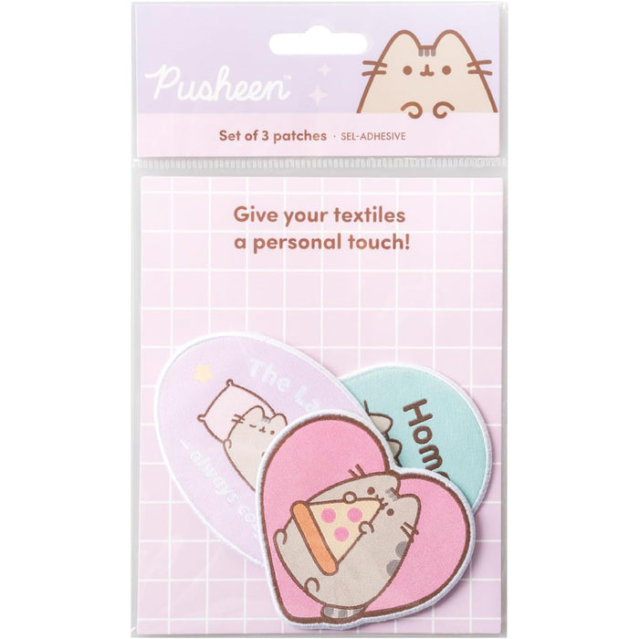 Set of 3 Patches Pusheen