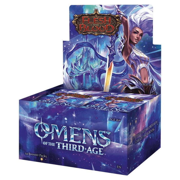 Precomanda Flesh and Blood TCG - Omens of the Third Age Booster Display (24 Packs)