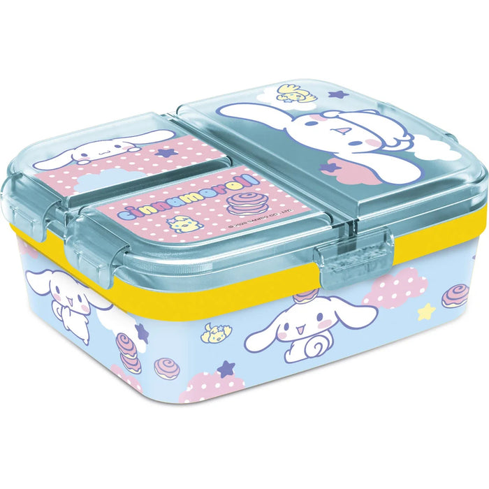 Cutie alimentara sandwich Cinnamoroll, 18 x 15 x 6,5 cm, albastru