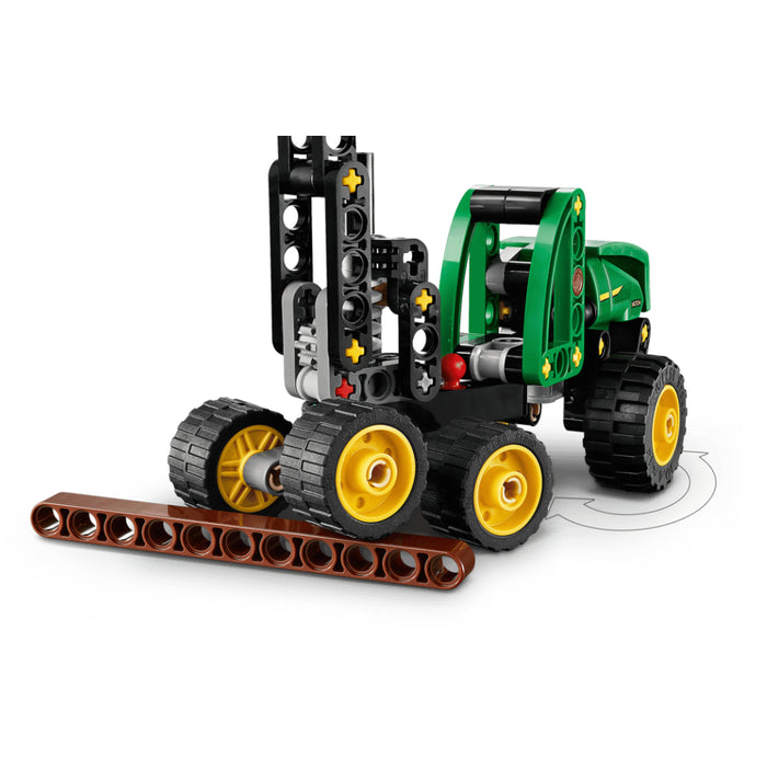 Lego Technic - Utilaj de taiat si stivuit copaci John Deere 1470H (42218)