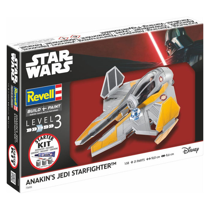 Set de Constructie Revell Starter Kit - Anakin's Starfighter 1:58