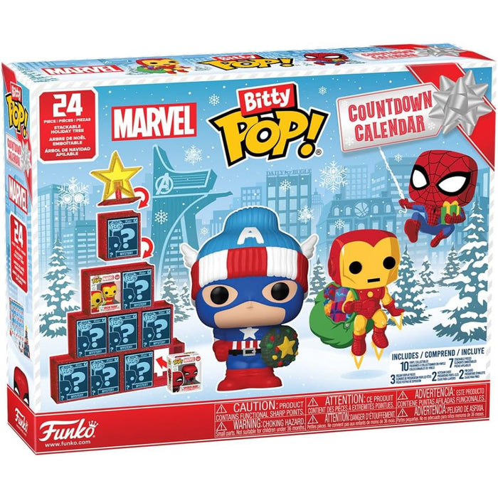 Set Mini Figurine Funko Bitty Pop Countdown Calendar - Marvel Comics