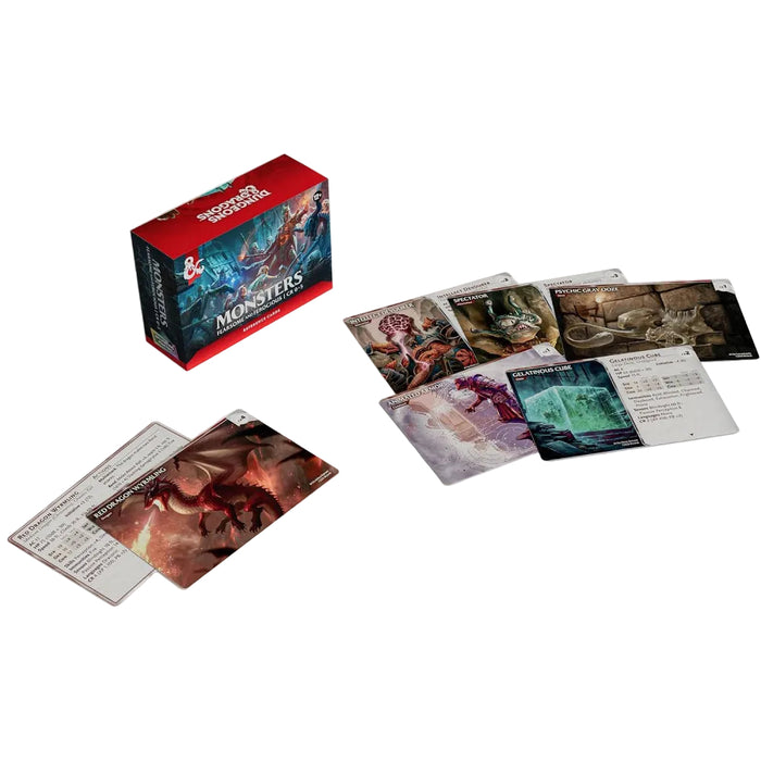 Dungeons & Dragons RPG - Trove 8 (Monster Reference Cards, Fearsome and Ferocious)