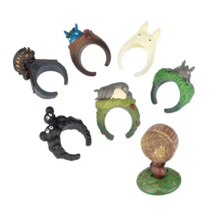 Inel cu Mini Figurina Blind box My Neighbor Totoro - Totoro