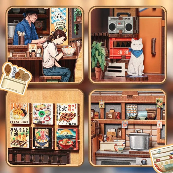Set de Constructie CuteBee - Miniature House - Oishii Kyoto