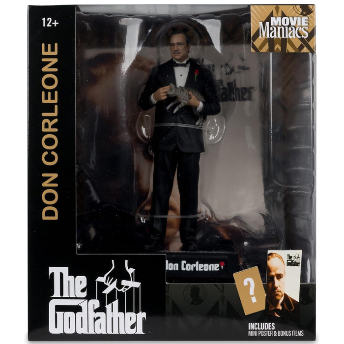 Figurina The Godfather Movie Maniacs - Don Corleone 17 cm