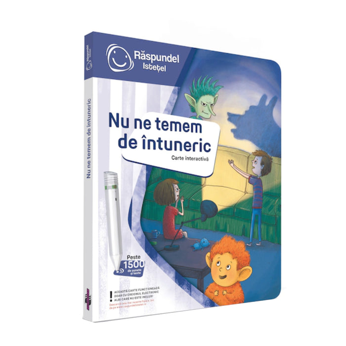 Raspundel Istetel, carte Nu ne temem de intuneric