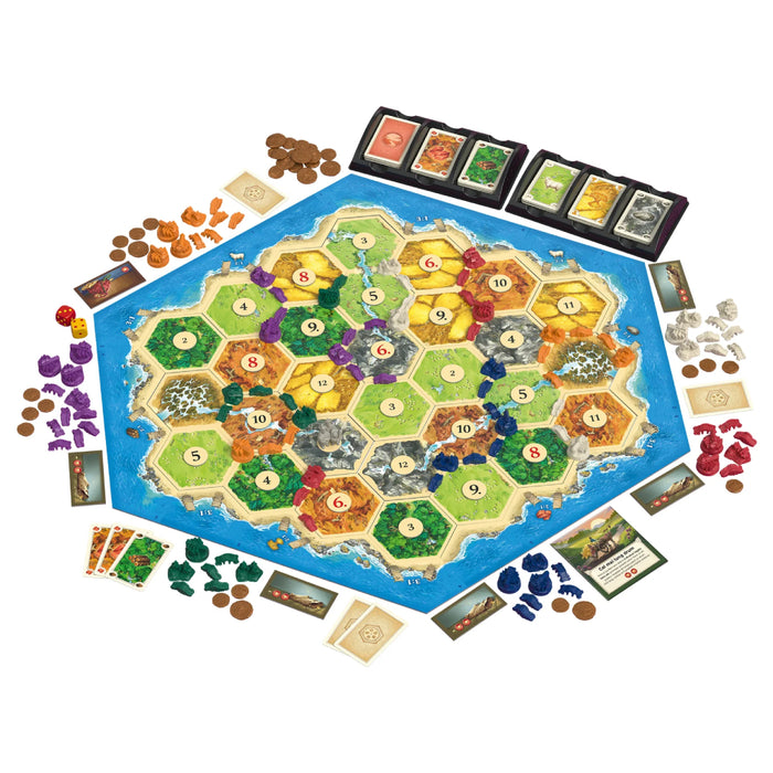Catan - Extensia Negustori & Barbari 5/6 - editia 2025