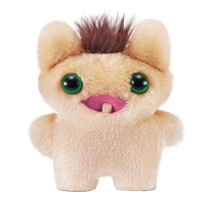 Figurina de plus Fuggler - 9 cm - Bebe ciudatei, S4 Screech - Yellow