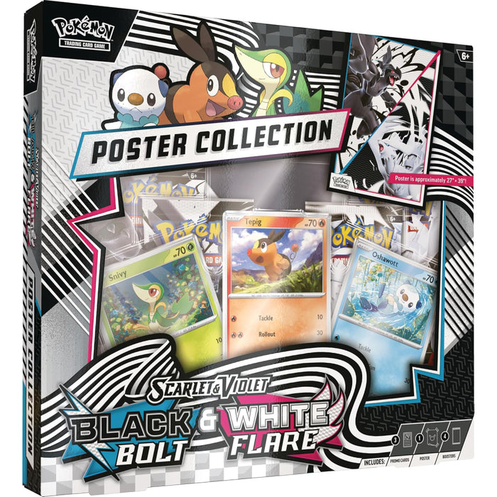Pokemon TCG - Scarlet & Violet 10.5 - Black Bolt & White Flare Unova Poster Collection