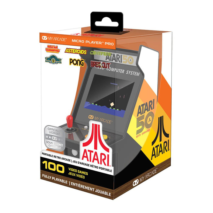 Consola portabila Retro Arcade Micro Player Pro 6.7 inch - Atari (100 Games In 1)