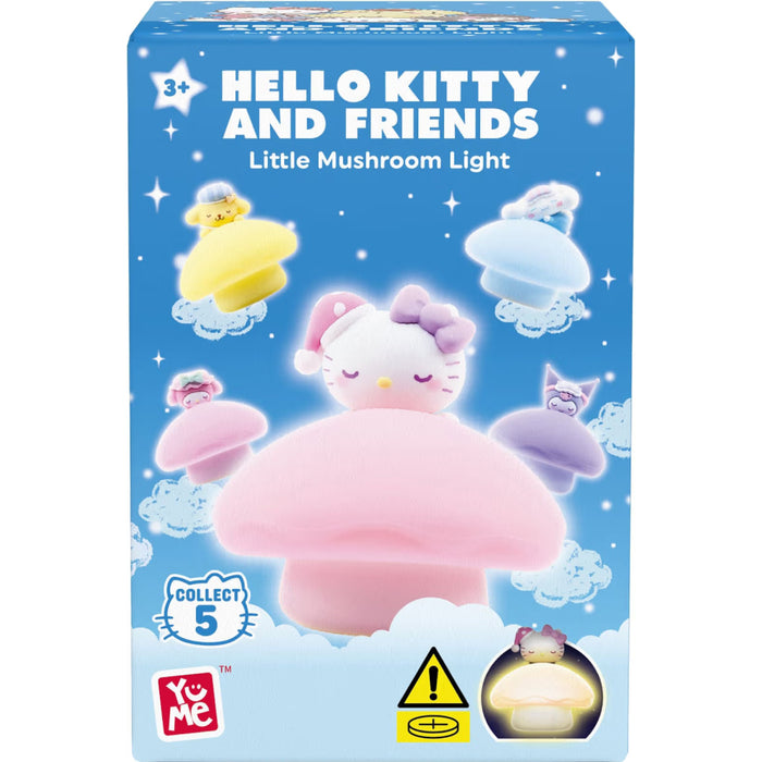 Figurina LED Yume Hello Kitty and Friends - Little Mushroom Light Series