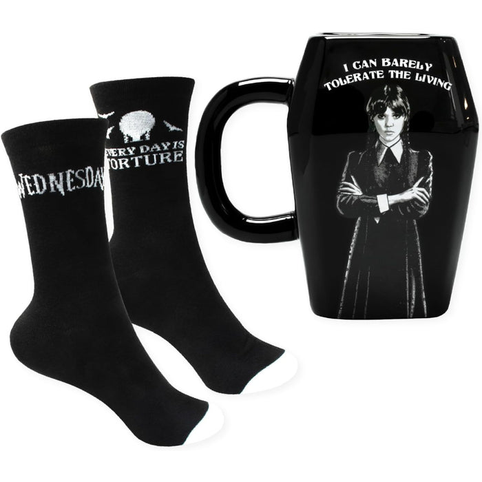 Set Cadou Wednesday - Cana si sosete