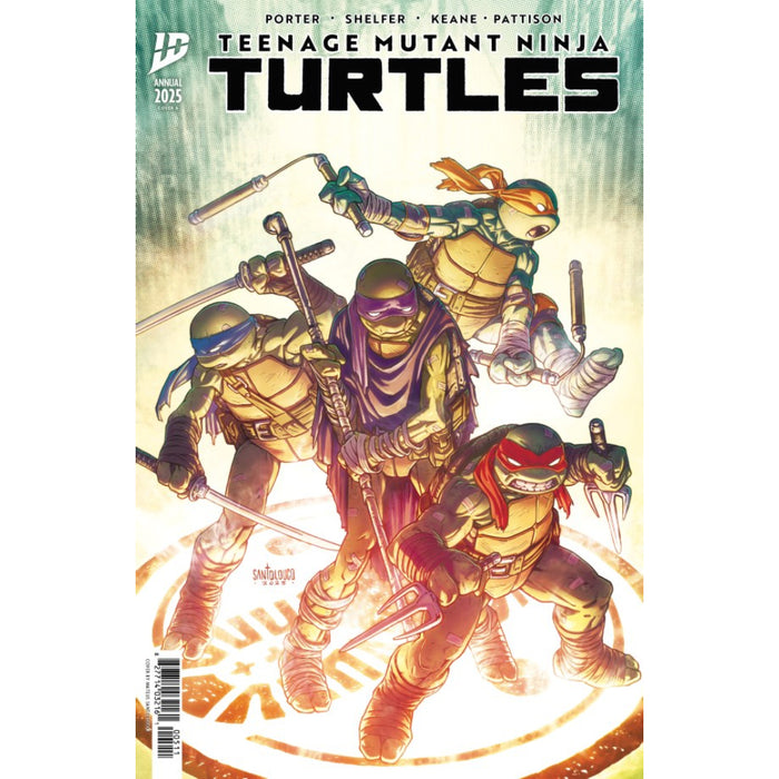 Teenage Mutant Ninja Turtles Annual 2025 Cvr A Santolouco