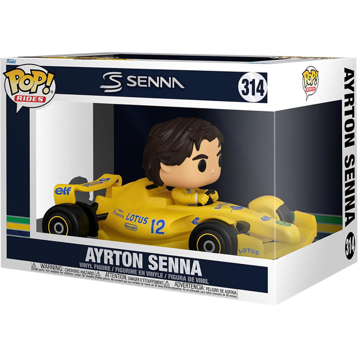 Figurina Funko Pop Rides Deluxe McLaren - Ayrton Senna