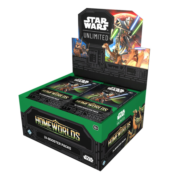 Precomanda Star Wars Unlimited - Homeworlds Booster Display (24 Boosters)