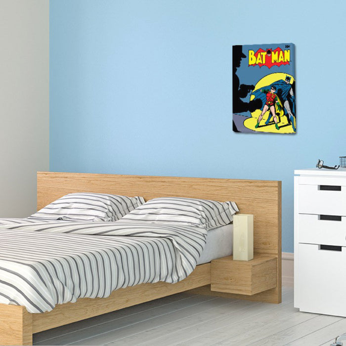 Tablou DC Comics - Canvas - Batman vintage cover (30x40)