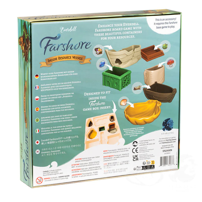 Everdell Farshore - Deluxe Resource Vessels