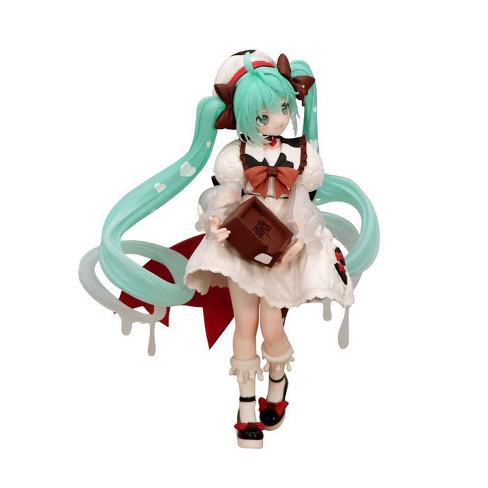 Figurina Hatsune Miku x Tirol Choco Trio-Try-iT PVC - Hatsune Miku Milk Ver. 18 cm