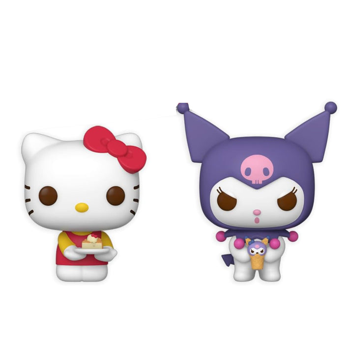 Set 2 Figurine Funko 2025 Exclusive Box - July - Hello Kitty & Kuromi