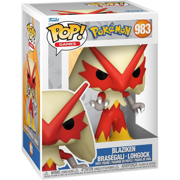 Figurina Funko POP Games Pokemon - Blaziken (EMEA)