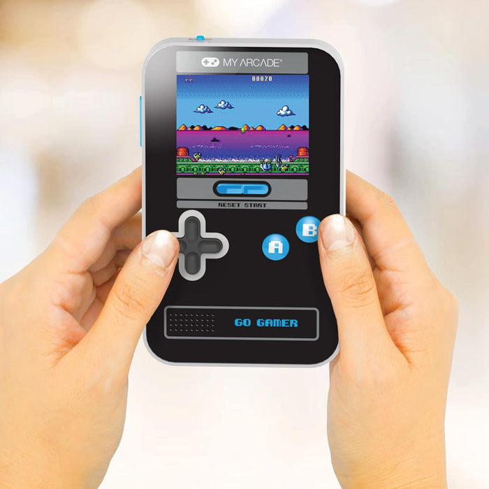 Consola portabila Go Gamer Classic (300 Games in 1) (negru, gri, albastru)