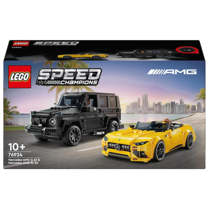 Lego Speed Champions - Mercedes-AMG G 63 si Mercedes-AMG SL 63 76924