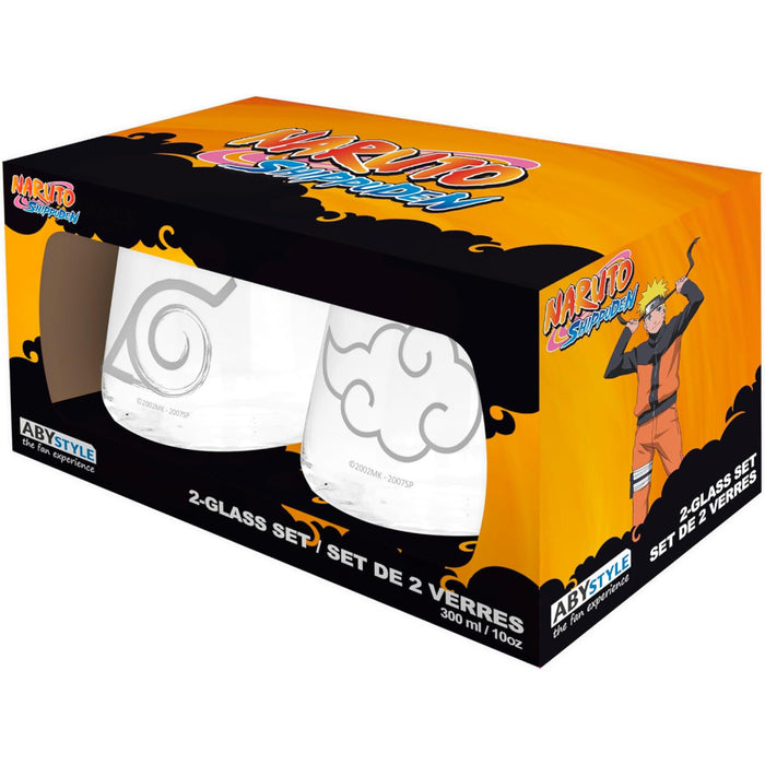 Set 2 Pahare Naruto Shippuden - Konoha & Akatsuki