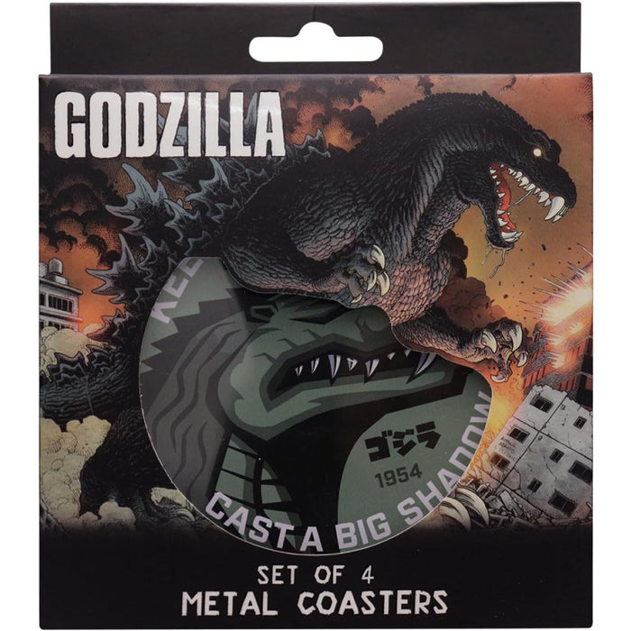 Set 4 Suporturi Pahare Godzilla