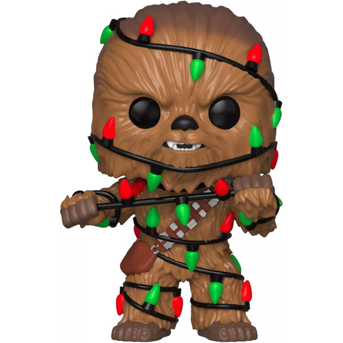 Figurina Funko Pop Marvel Holiday - Chewbacca with Lights