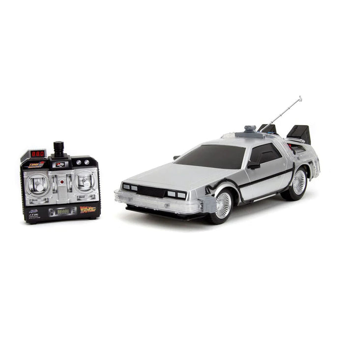 Figurina Back to the Future Infra Red Controlled 1/16 RC Time Machine