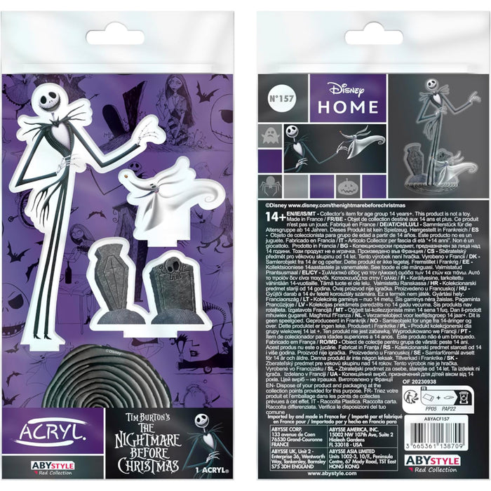 Figurina Acrilica Nightmare Before Xmas - Jack Skellington