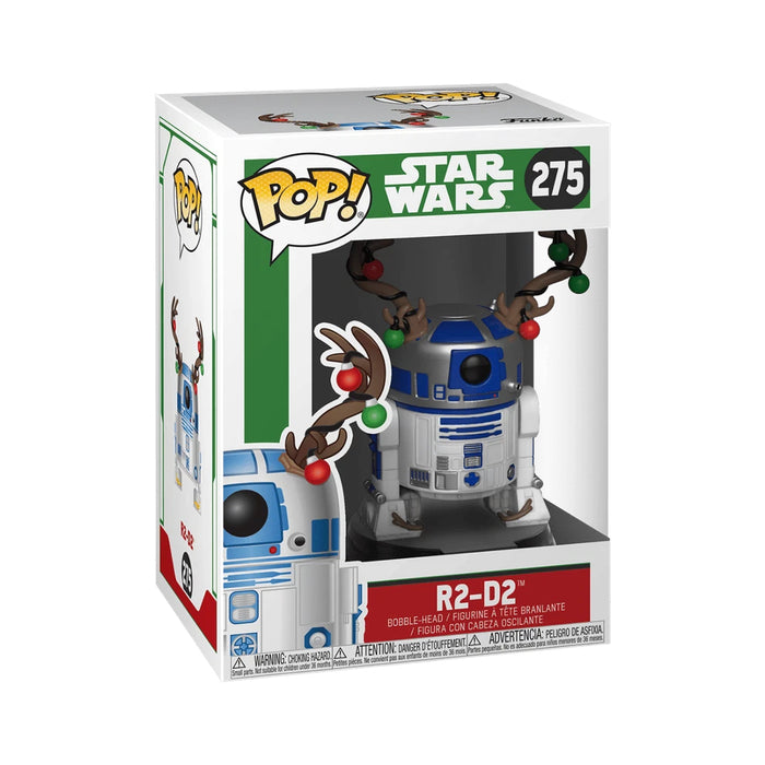 Figurina Funko Pop Marvel Holiday - R2-D2 with Antlers