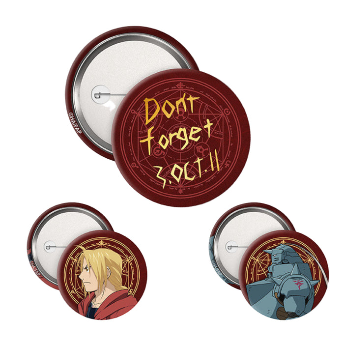 Set Insigne Fullmetal Alchemist - Elric Brothers