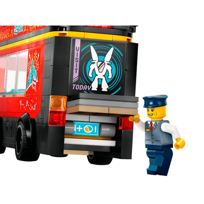 Lego City - Autobuz turistic rosu cu etaj 60407