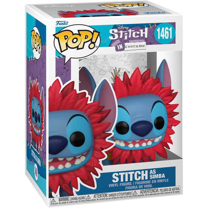 Figurina Funko POP! Disney Stitch Costume - Simba