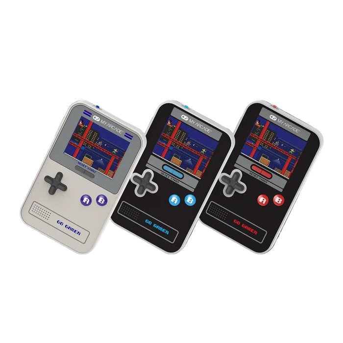 Consola portabila Go Gamer Classic (300 Games in 1) (negru, gri, albastru)