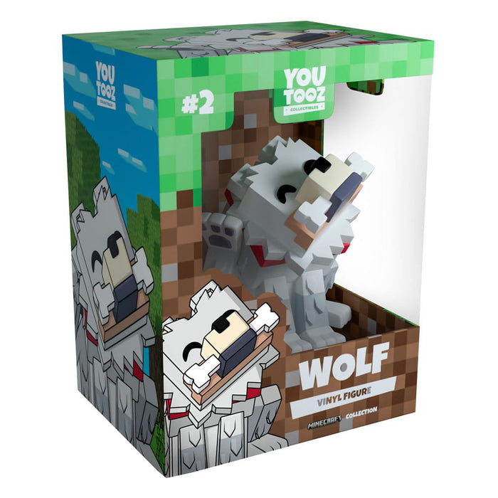 Figurina Minecraft - Haunted Wolf 10 cm