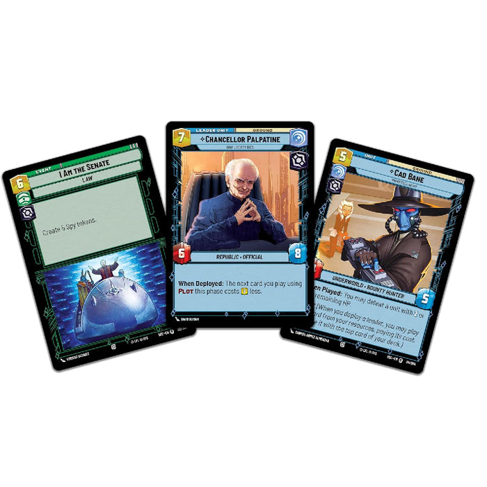 Star Wars Unlimited - Secrets of Power Spotlight Deck - Cancellor Palpatine
