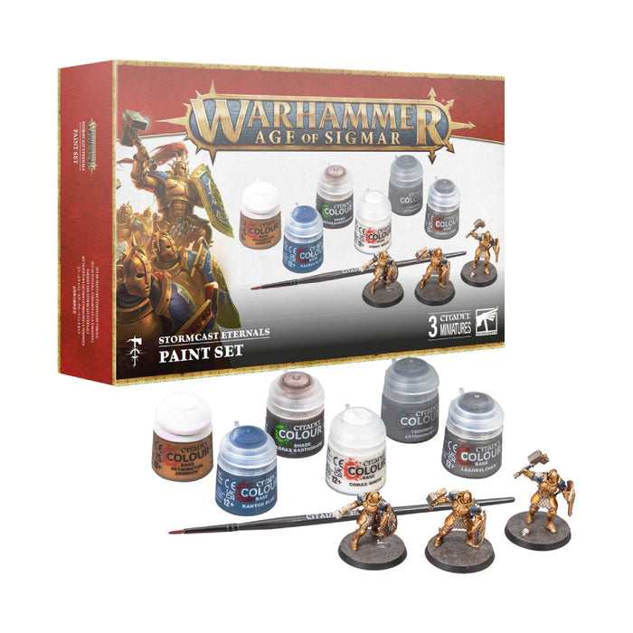 Warhammer Age of Sigmar - Stormcast Eternal Paint Set