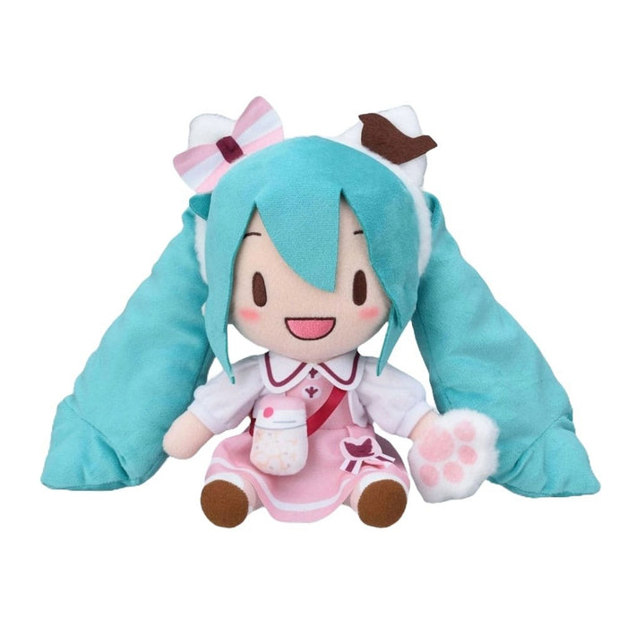 Figurina de Plus Character Vocal Series 01 Hatsune Miku Fuwa Petit - Hatsune Miku Theme Park Ver. M 25 cm